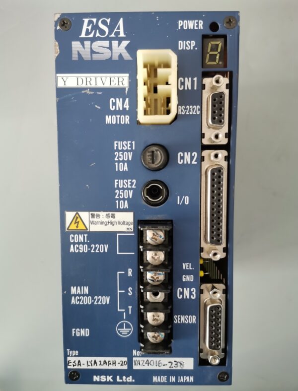 NSK ESA-LYA2AFH-20 Megatorque Servo Drive - Image 2