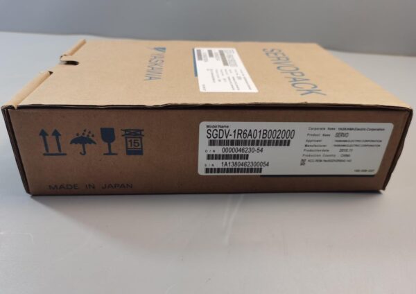 New Yaskawa SGDV-1R6A01B002000 Servo Pack - Image 2